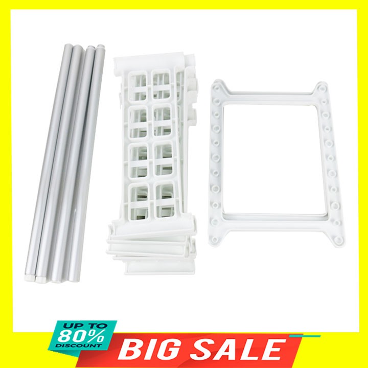 Kệ để sách để gầm bếp ga xoong nồi giầy dép đa năng màu trắng đẹp 40x30x10cm