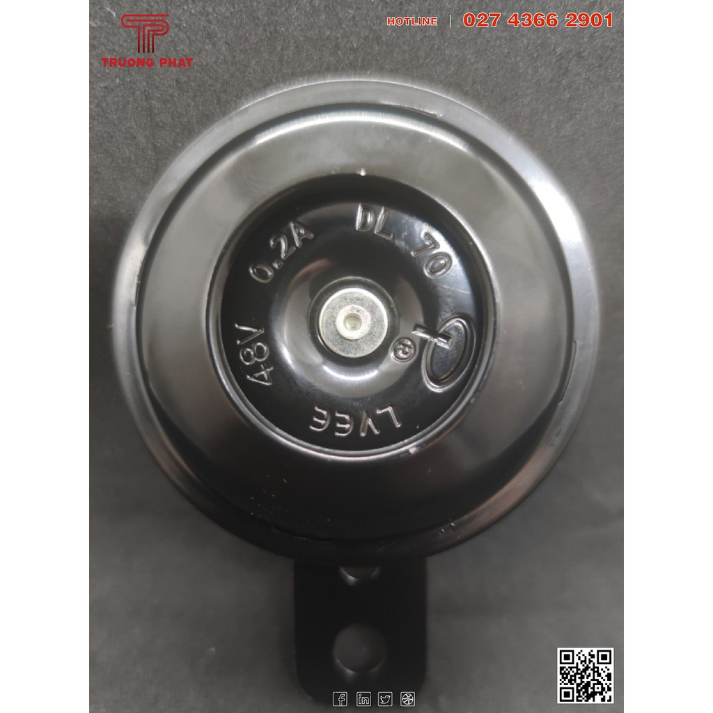 PHỤ TÙNG XE NÂNG - KÈN ĐIỆN XE NÂNG 48V 80V -  FB10~30 FORKLIFT UNIVERSAL HORN 48V 80V