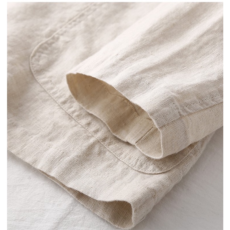 Áo Blazer Nữ Chất Linen Bột Cao Cấp. Hàng 1 Lớp, 2 Túi, 3 Cúc ( Màu Muối Tiêu) BZ04