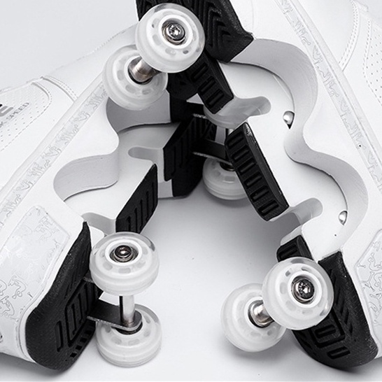 Bánh xe giày trượt patin 4 bánh gấp gọn