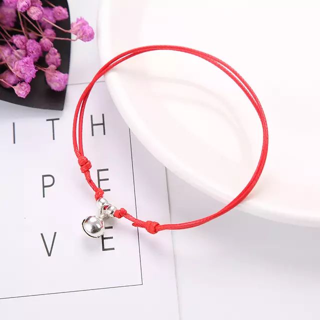 Vòng đôi chỉ đỏ may mắn dạng chuông | BigBuy360 - bigbuy360.vn