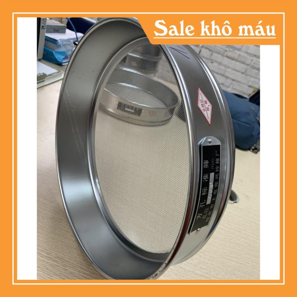 🌻⭐🌻⭐ Sàng rây tiêu chuẩn, đường kính 300mm, cỡ lỗ 1,18mm, chất lượng cao, bền đẹp 🌻⭐