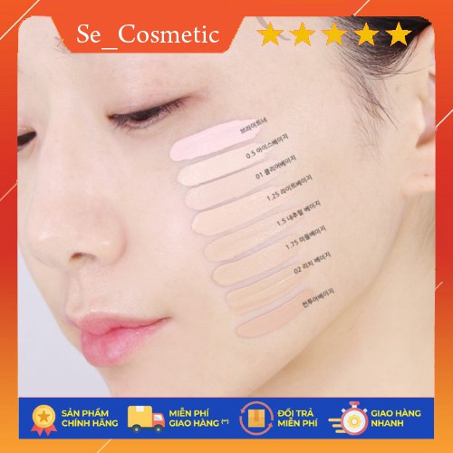 Kem Che Khuyết Điểm The Saem Cover Perfection Tip Concealer SPF28 PA++ 6.5g