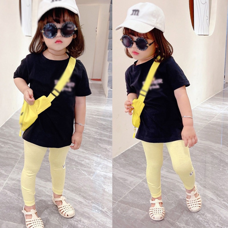 Quần Legging Mỏng Màu Sắc Kẹo Ngọt Chống Muỗi Thời Trang Mùa Hè Cho Bé Gái