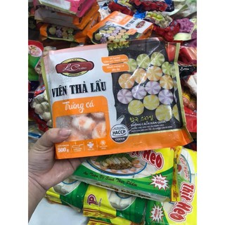 VIÊN THẢ LÂU BÁNH BAO MALAYSIA nhân trứng cá (Nhím Việt Vàng Lacusina) 500g