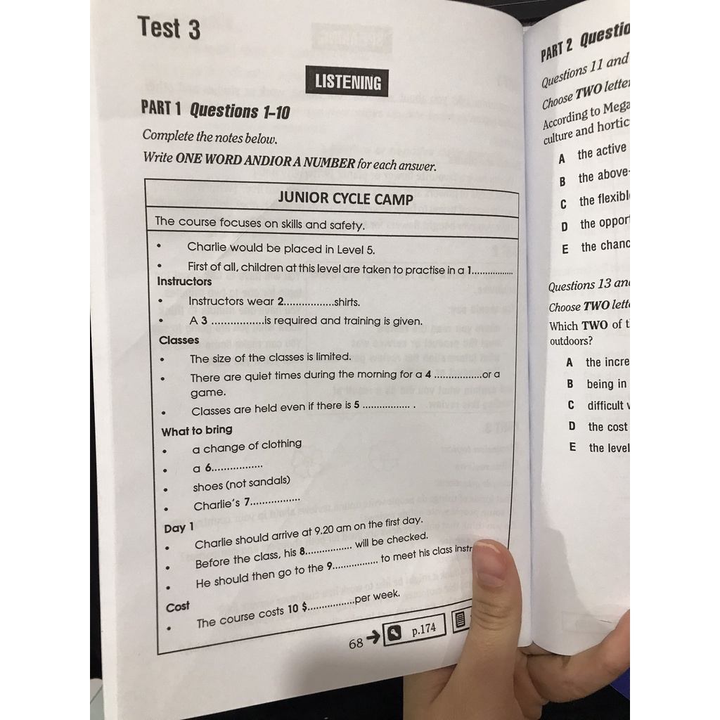Sách - Cẩm nang luyện thi IELTS 16 academic with answers ( Quét mã QR để nghe )