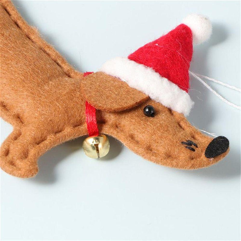 Chú Chó Dachshund DIY Trang Trí Cây Thông Giáng Sinh Năm Mới