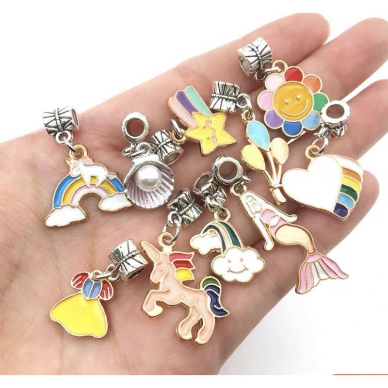 Bộ 3 vòng pan + 60 charm cho bé (chính Hãng Homhul)
