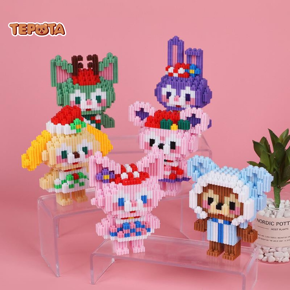 Mô Hình Đồ Chơi Lego 3D TEPOTA Đồ Chơi Lắp Ráp Xếp Hình Phong Cách Disney Sáng Tạo Nhân Vật Động Vật Đáng Yêu LG03
