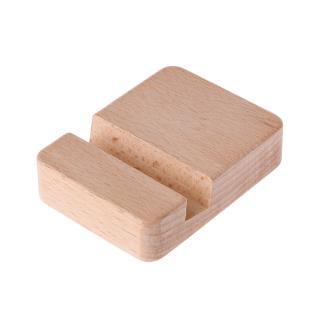 Giá đỡ điện thoại bằng gỗ