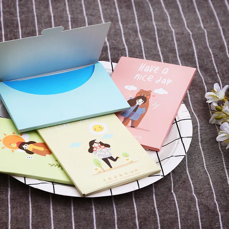 (Combo 2 gói) ❤️Giấy thấm dầu gói 50 miếng❤️ - ❤️Giấy thấm dầu❤️