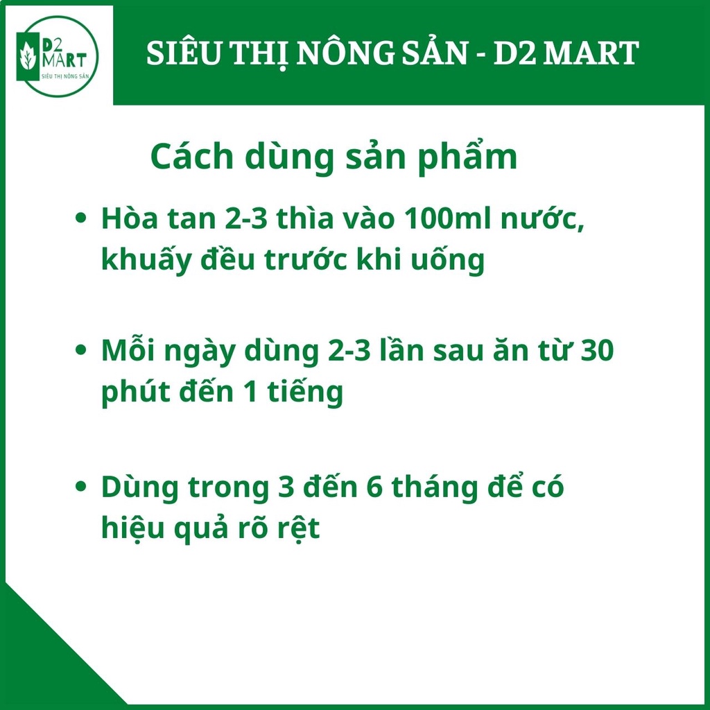 Tinh bột nghệ đỏ nguyên chất Yên Sơn 500gr - OCOP 3 sao- Hỗ trợ dạ dày, gan, khớp, làm mặt nạ- Siêu thị nông sản D2 Mart