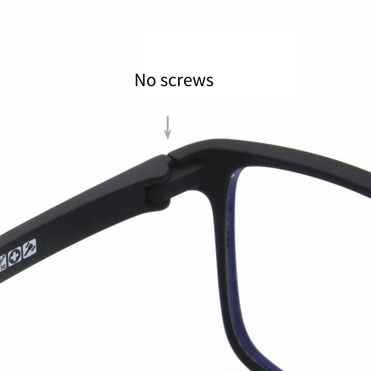 Gọng Kính Siêu Nhẹ HEVIA TR90 PT059 Không Kèm Ốc Vít