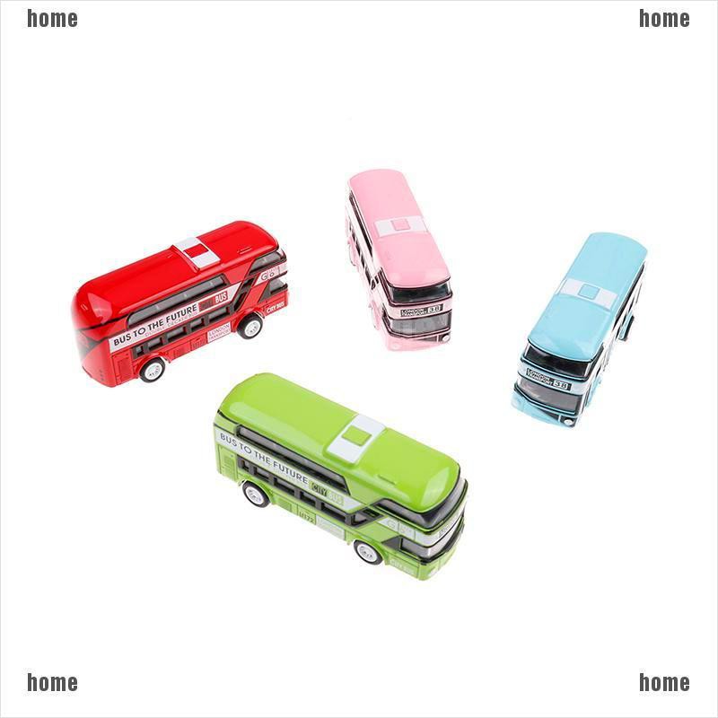 Xe Buýt 2 Tầng Bằng Kim Loại Tỉ Lệ 1: 43 Độc Đáo Sống Động