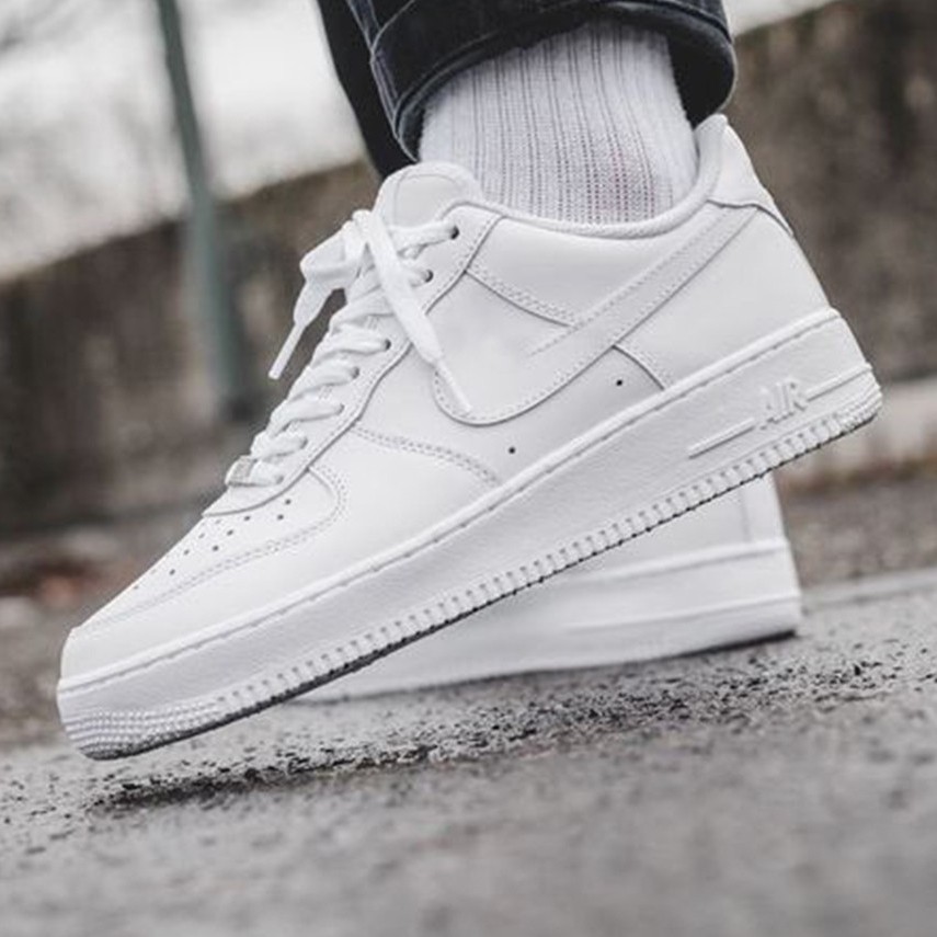 Giày Air Force 1 Thể Thao Nam Nữ - Giày Sneaker AF1 Full Trắng Cổ Thấp [FREE SHIP + HỘP GIÀY + HỘP BẢO VỆ]