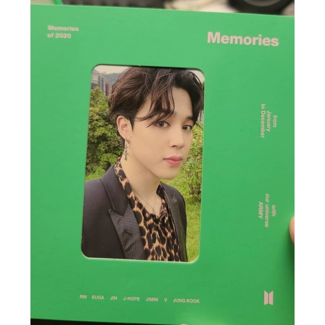 BTS CARD DA BEO MEMORIES BLU 2020 (weverse shop)