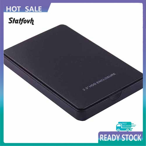 Hộp Đựng Ổ Cứng Ngoài Ssd Màu Đen Usb 2.0 Cho Ổ Cứng Ngoài 2.5 Inch | BigBuy360 - bigbuy360.vn