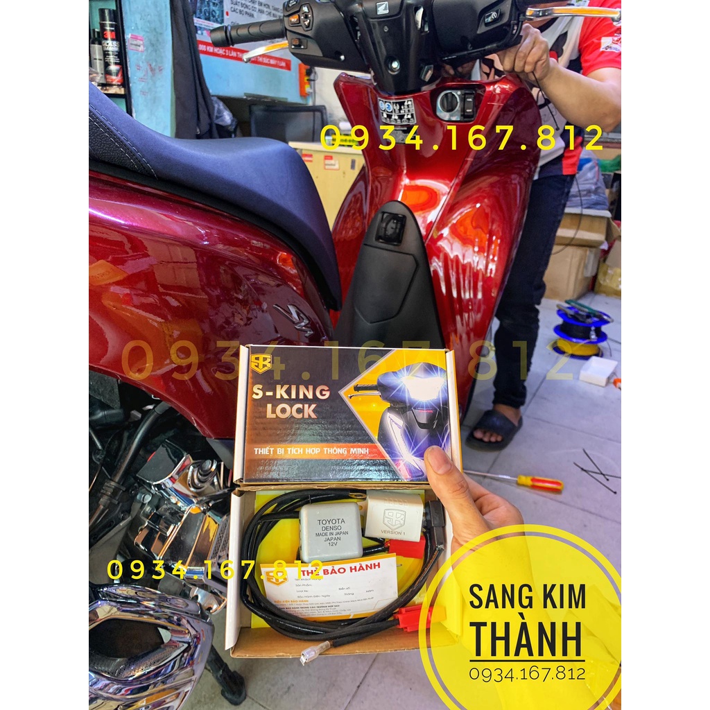 Mạch Xinhan Ting Tong SH 125i / SH 150i / SH 300i / SH 350i CAO CẤP Thương Hiệu S-KING LOCK