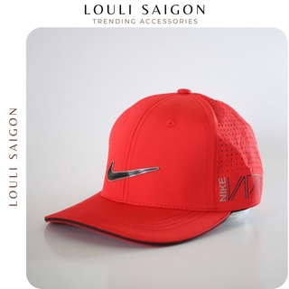 Nón kết vải dù Unisex thời trang cao cấp freesize màu đỏ