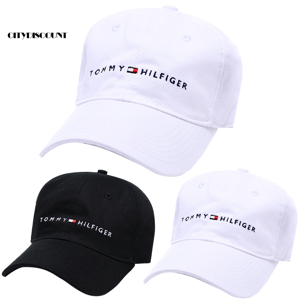 Mũ Lưỡi Trai Tommy Hilfiger Thêu Logo Thời Trang Unisex