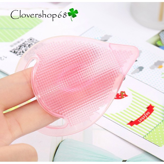 Miếng Rửa Mặt Silicon Làm Sạch Da Mặt    Clovershop68