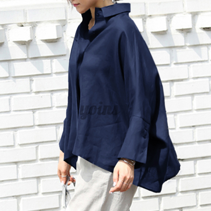 Áo Sơ Mi Nữ Dài Tay Cổ Bẻ Thời Trang | BigBuy360 - bigbuy360.vn