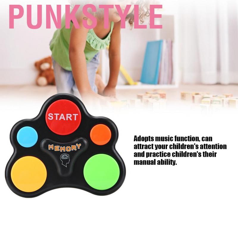 Punkstyle Children Plastic Interaction Intelligent Music Light Memory Training Game Toy