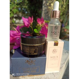 Combo Bà Lão Face Hồng Sâm và Aqua Collagen