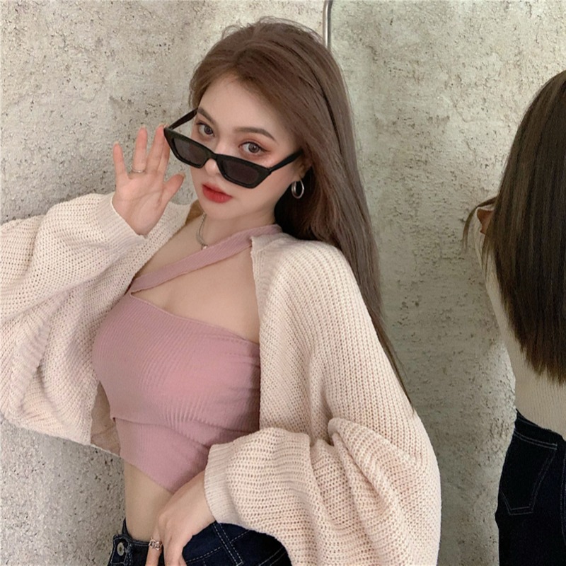 Áo Khoác Cardigan Dệt Kim Dáng Rộng Thời Trang Mùa Thu Cho Nữ | BigBuy360 - bigbuy360.vn