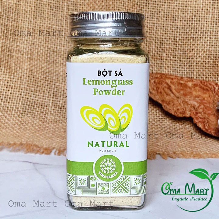 Bột gia vị hữu cơ Vinasamex (gừng, hành, tỏi, sả, nghệ, quế, ..)