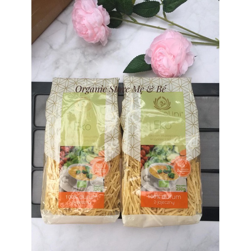 Mì sợi hữu cơ 2 trứng Barolini 250g - Ba Lan