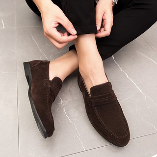 Luxury suede loaf for men