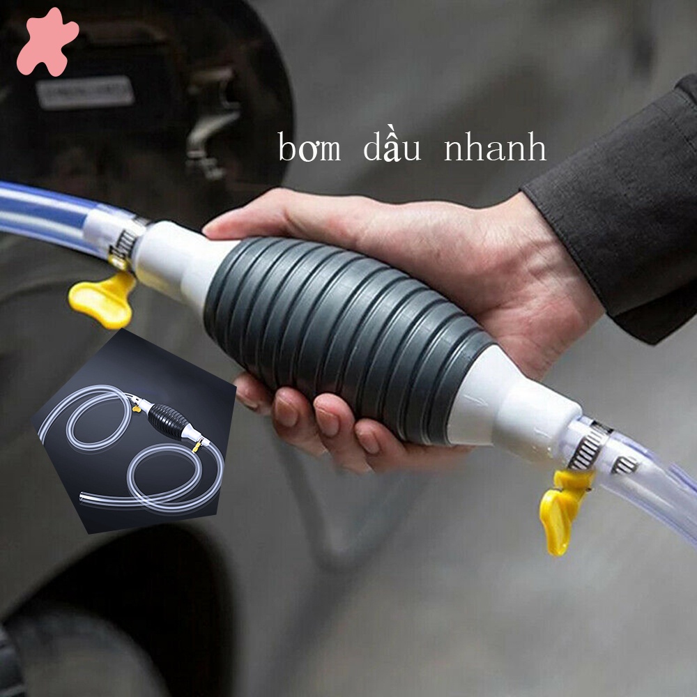 1 Bộ Ống Bơm Dầu Bằng Tay Cho Xe Hơi