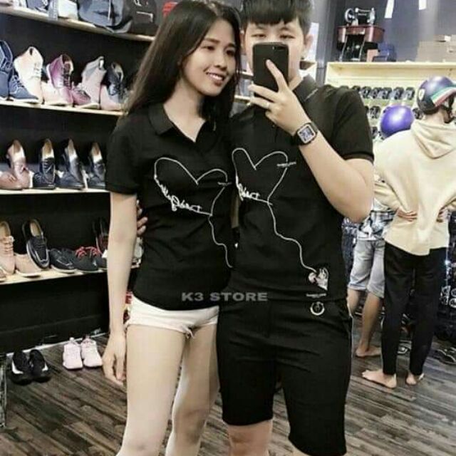 Áo cặp thun xịn