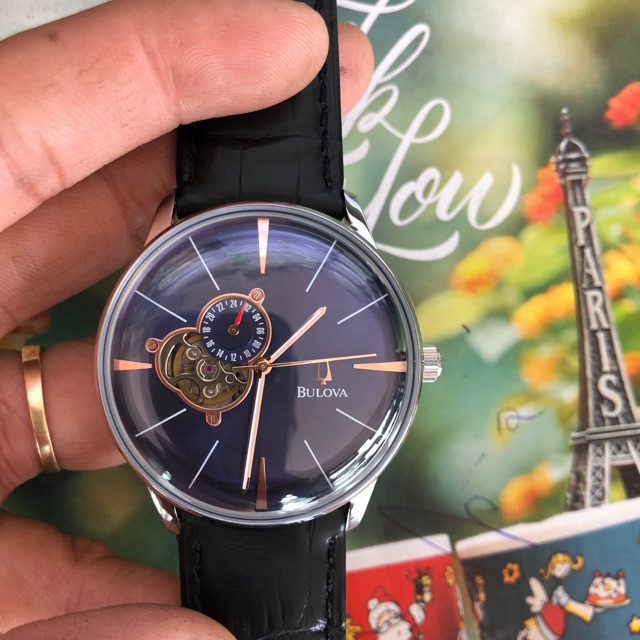 Đồng hồ Nam Bulova dây da