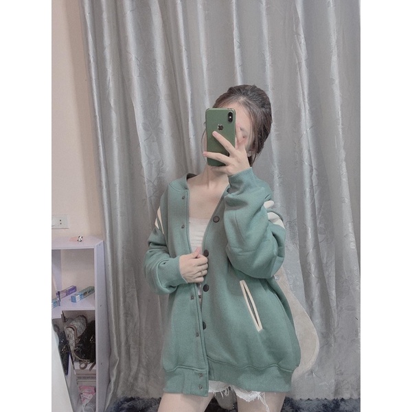 Áo khoác bomber , TEEDY hai lớp JELLYSTORE  về đủ 5 màu siêu đẹp