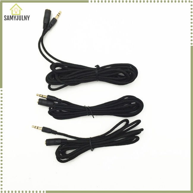 Dây Cáp Nối Dài Tai Nghe 3.5mm Dài 1.5m / 2m / 3m Điện Thoại