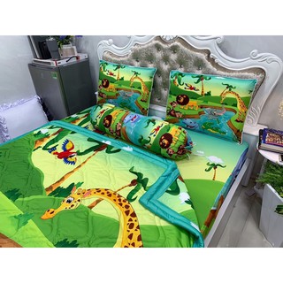 Drap thun lạnh 5D cao cấp mẫu bé