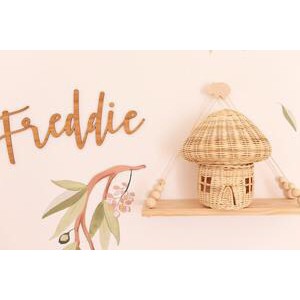 Nhà nấm bằng mây siêu xinh decor nhà cửa trang trí chụp hình làm đèn ngủ
