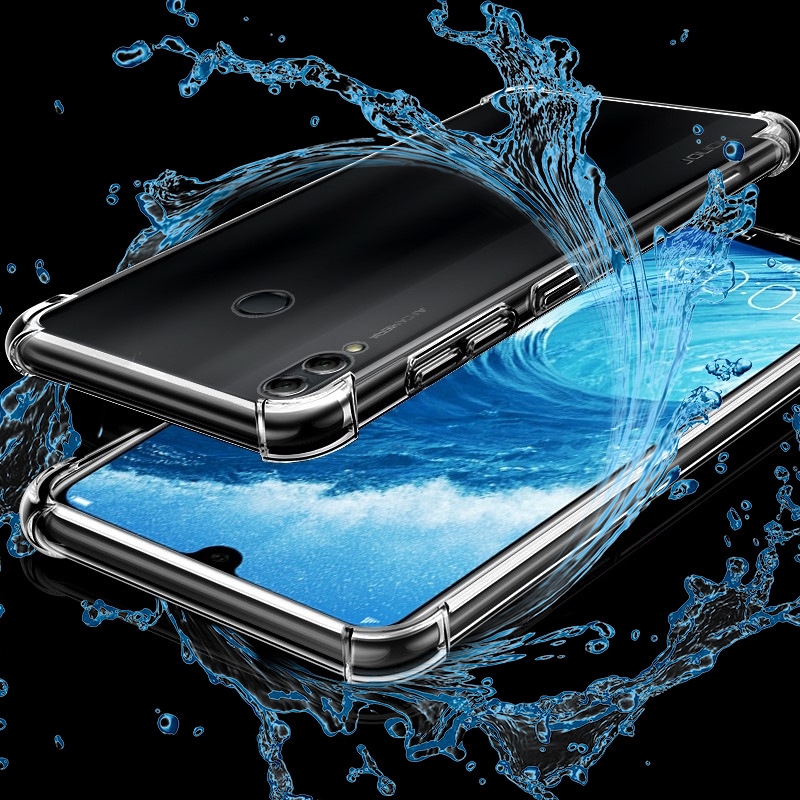 Ốp điện thoại chống sốc trong suốt thích hợp cho Huawei Honor 7A 7C 7S 10 lite 8X 8C 8A 9i V20 10i 20i 20 lite 8S Pro 9X