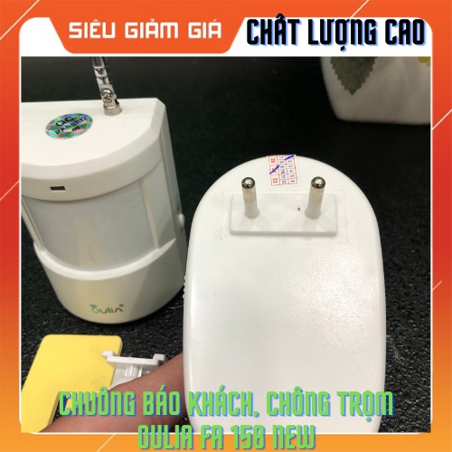 Chuông báo khách, chống trộm Oulia FA - 158 NEW