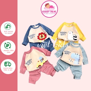 Bộ thun lạnh K.woo cho bé trai, bé gái K028