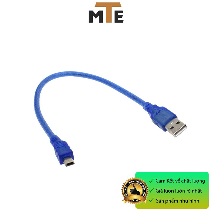 Dây cáp USB type A sang USB mini dài 30 cm