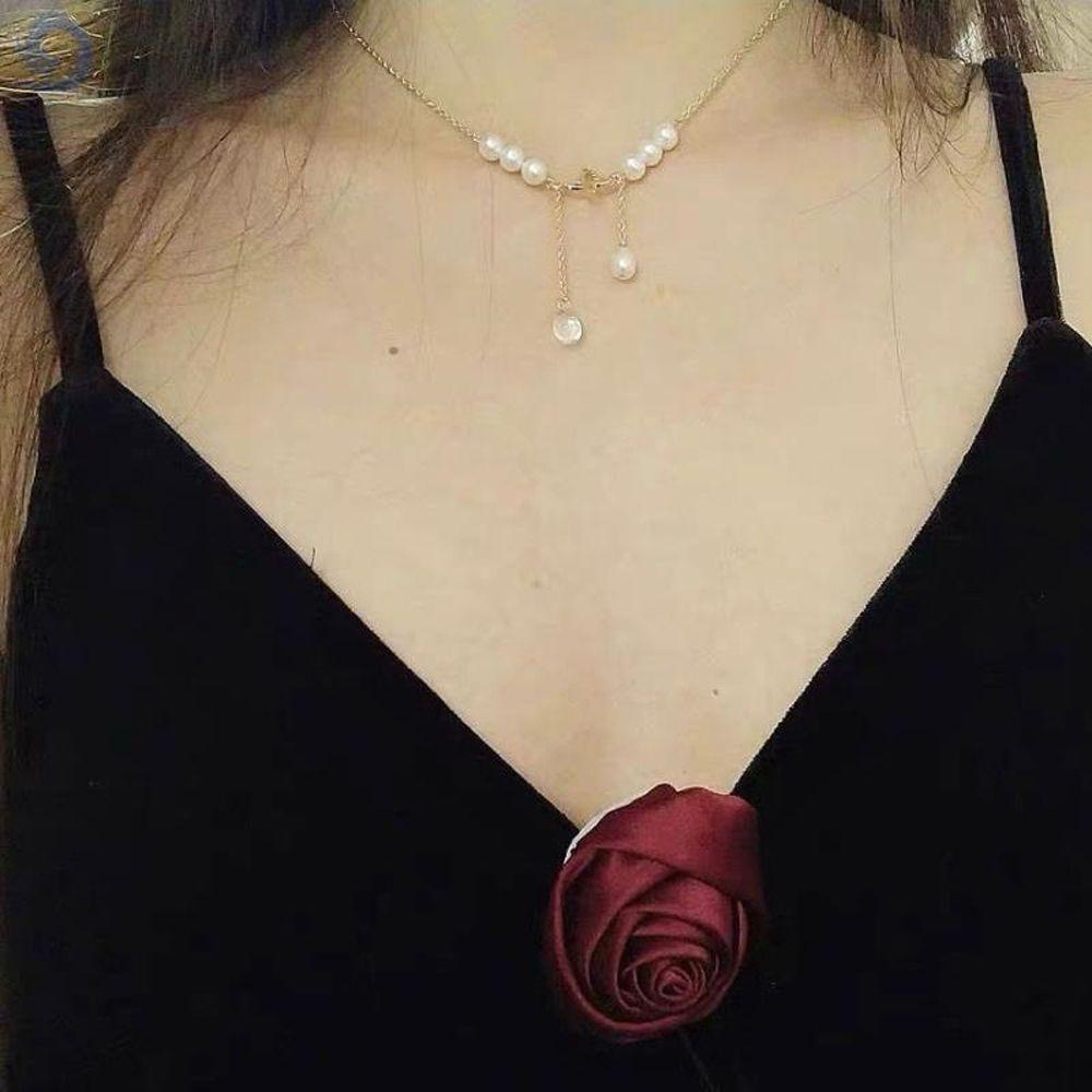 Vòng cổ Phong Cách Retro Thanh Lịch Thời Trang Dành Cho Nữ