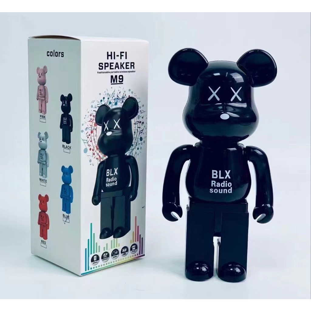 Loa Bluetooth B5+ Hình Gấu Bearbrick Kaws B5 Plus, Âm Thanh Sống Động, Nghe Nhạc Cực Hay Bảo Hành 12 Tháng