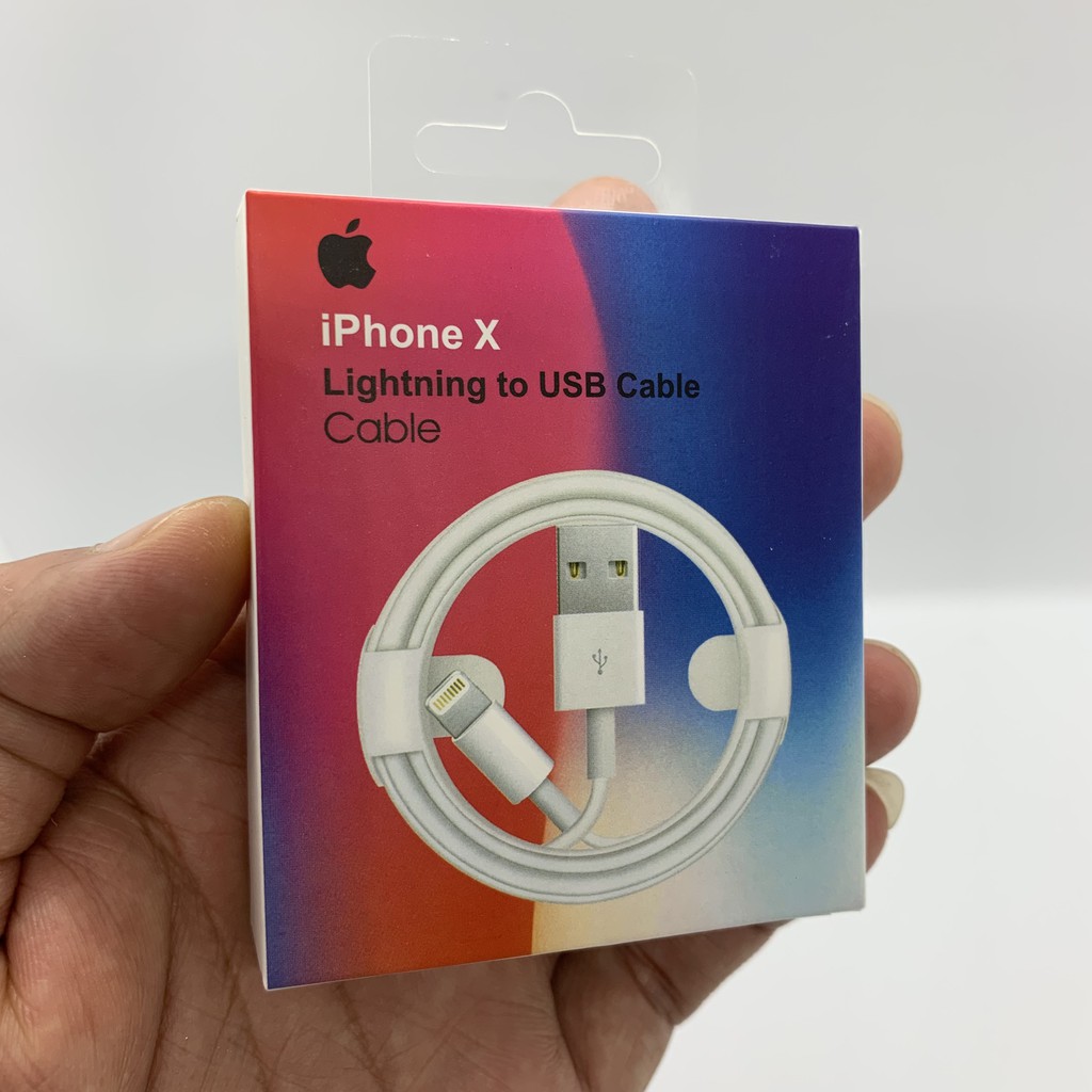 [CHINH HÃNG ] Cáp Lightning IPHONE X Bảo Hành 1 Đổi 1 12 Tháng.