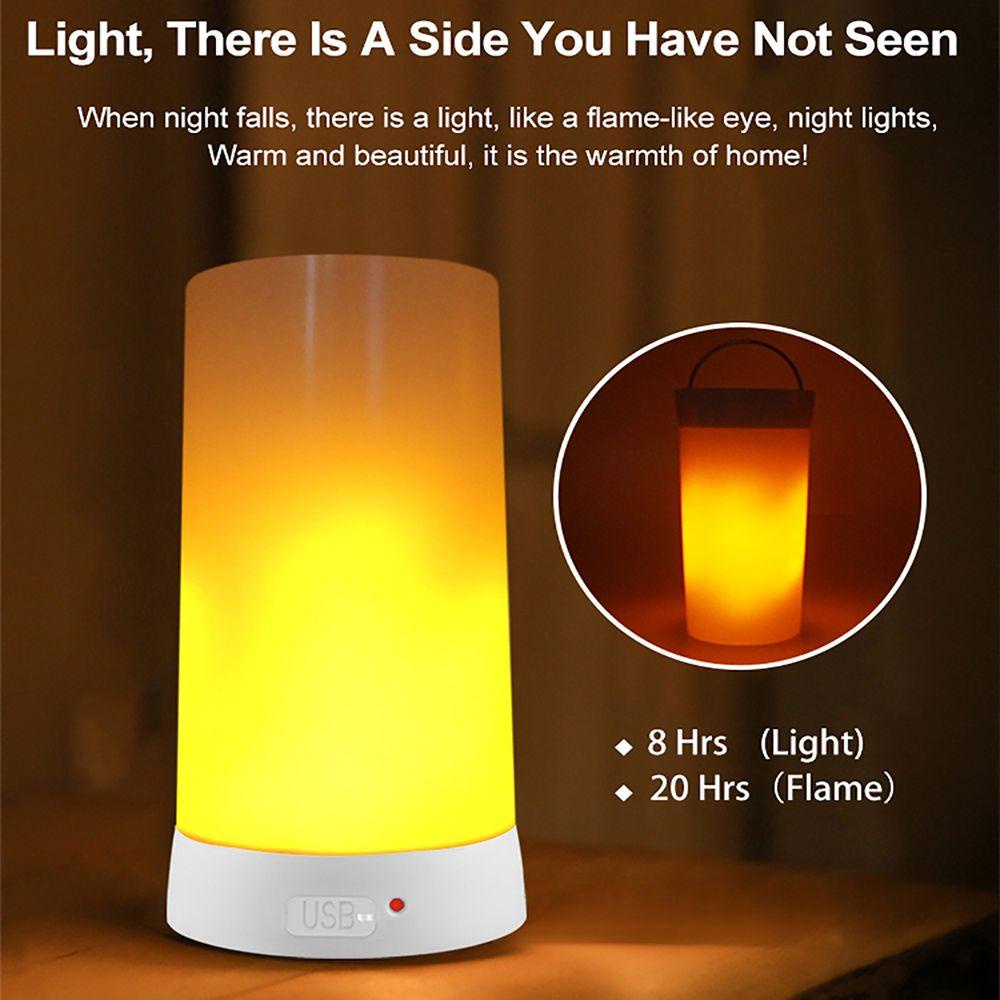 Đèn LED Hình Ngọn Lửa Độc Đáo