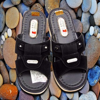 Dép Gà Bitas Xăng Đan Quai Ngang Chất Nhựa Cao Cấp Và Da Lộn Mầu Sắc Đen Vàng Chính Hãng Có Video Review Dép Con Gà