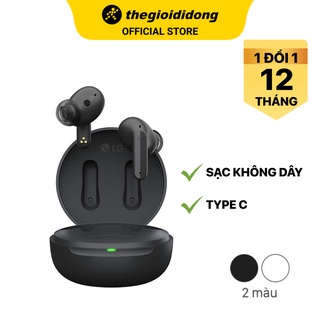 Tai nghe Bluetooth TWS Nhét tai LG TONE-FP5 Chống nước IPX4 Chính hãng BH 12 tháng - Pin 22 giờ có hộp sạc