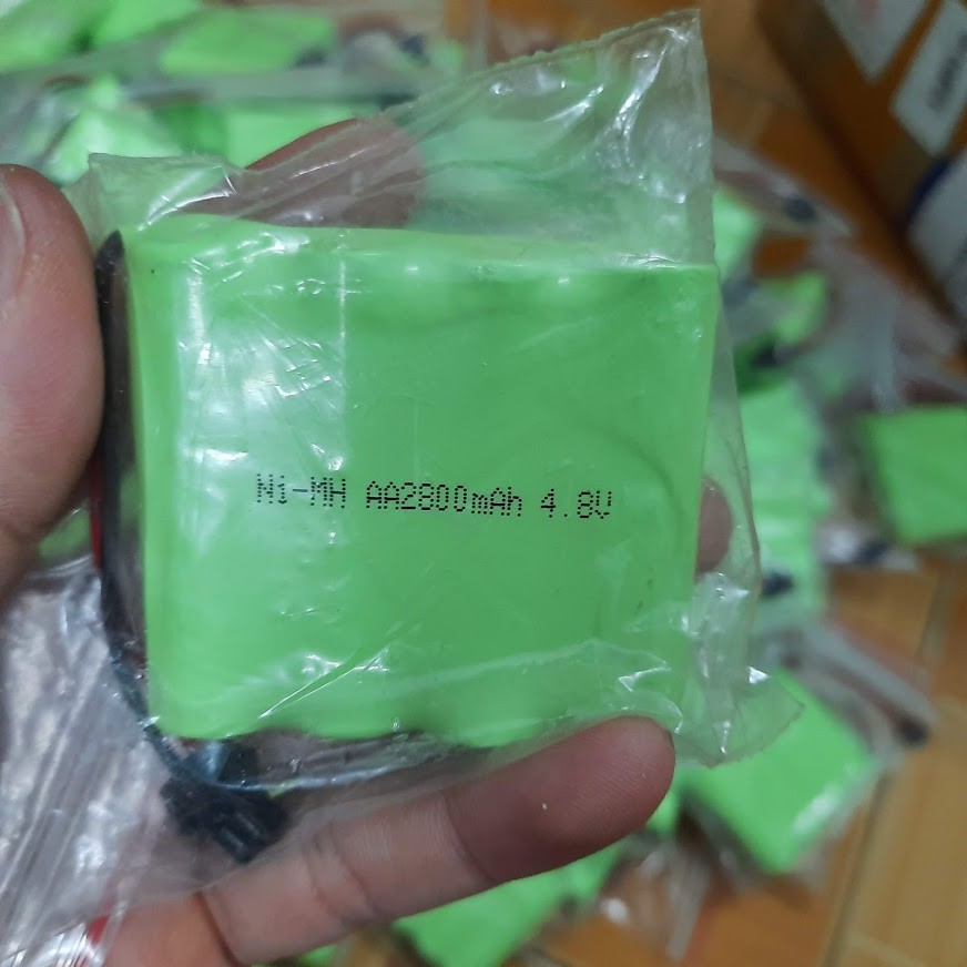 Pin 4.8v 2800mAH cho Xe Điều Khiển Dung Lượng Cao Ni-mh